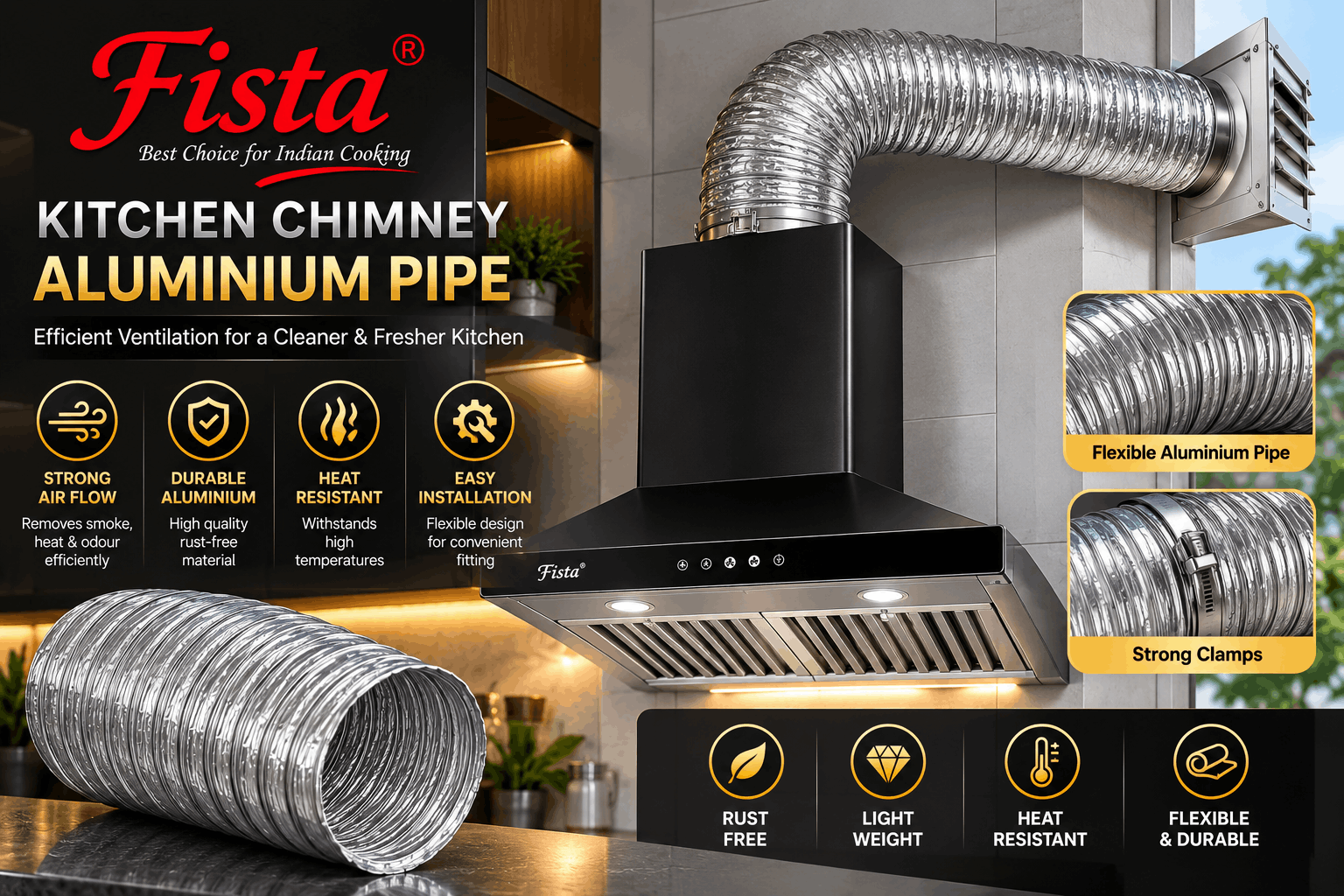 Alumnium Pipe