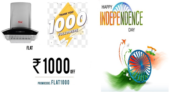 Covid -19 Independent flat 1000 off